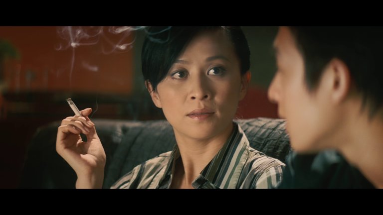 Screen capture from The Infernal Affairs Trilogy