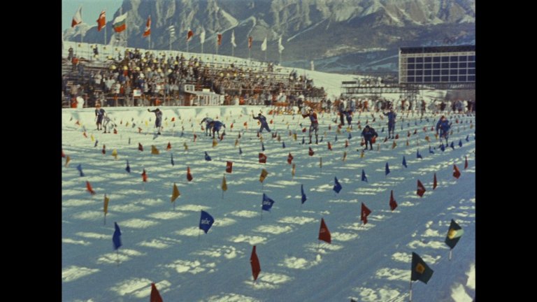 Screen capture from 100 Years of Olympic Films