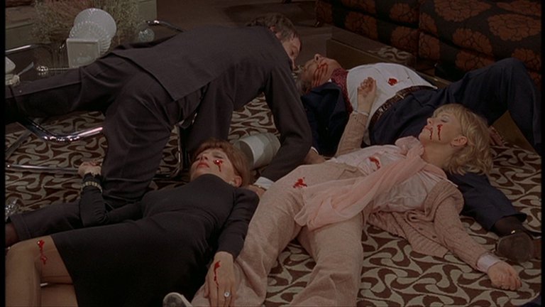 Screen capture from The Discreet Charm of the Bourgeoisie