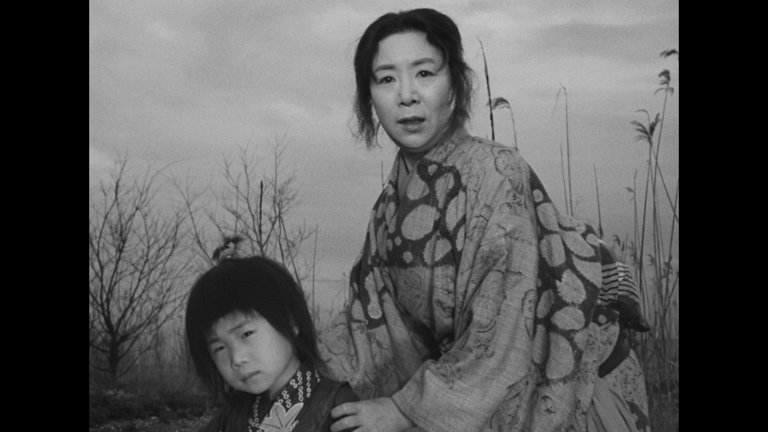 Screen capture from Ugetsu