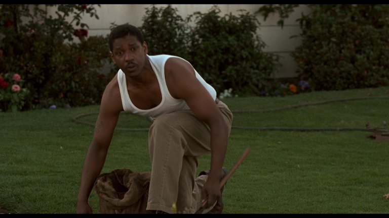 Screen capture from Devil in a Blue Dress