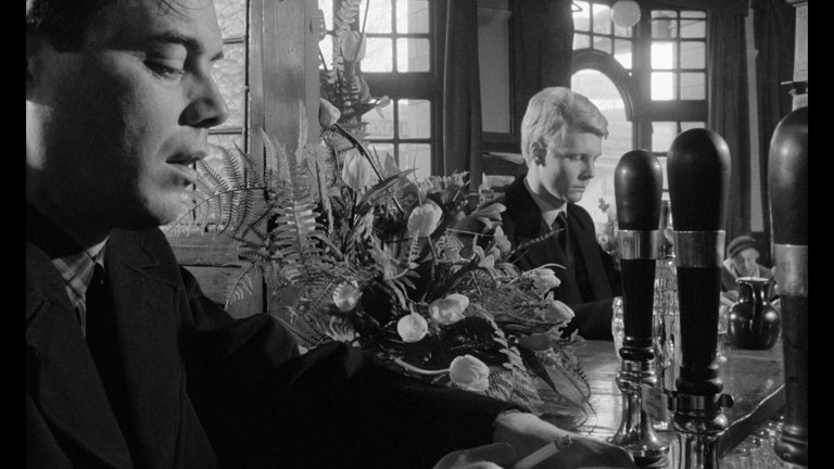 Screen capture from The Servant