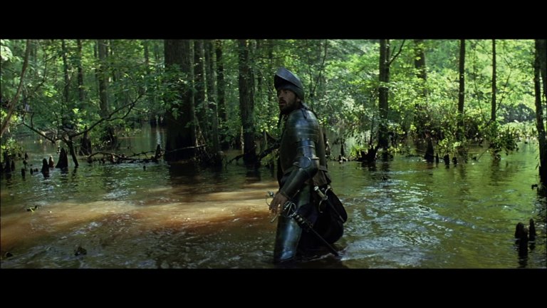 Screen capture from The New World