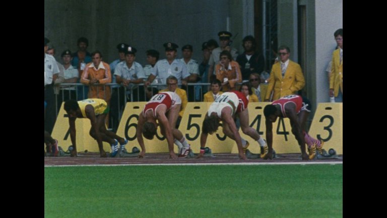 Screen capture from 100 Years of Olympic Films
