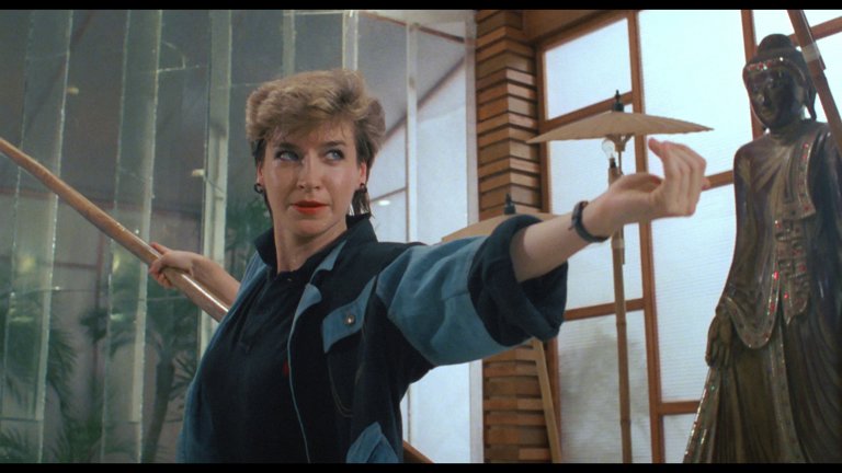 Screen capture from Yes, Madam!