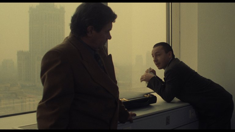 Screen capture from Three Colors: White
