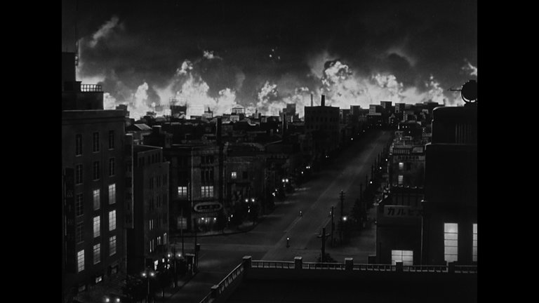 Screen capture from Godzilla
