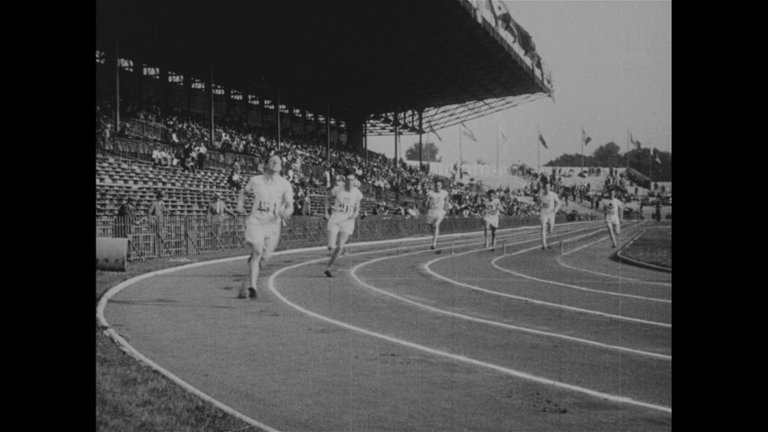 Screen capture from 100 Years of Olympic Films