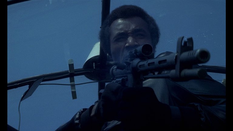 Screen capture from The Beast Must Die