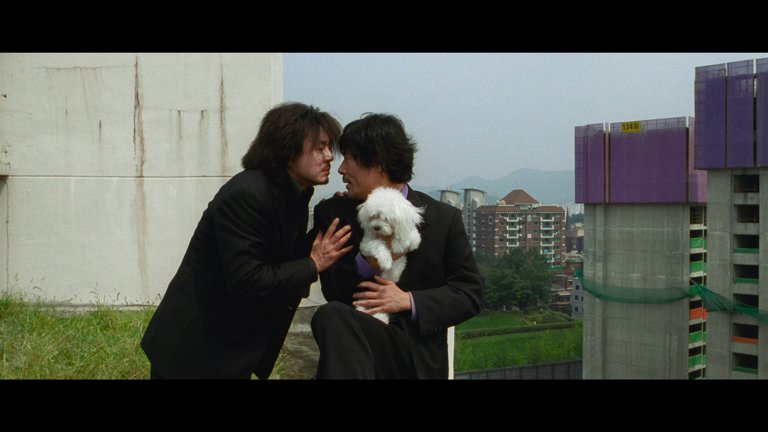 Screen capture from Oldboy