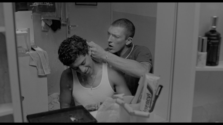 Screen capture from La haine