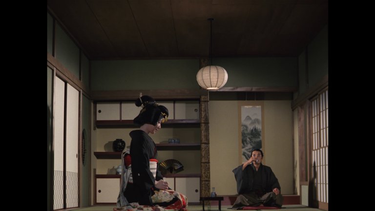 Screen capture from The Funeral