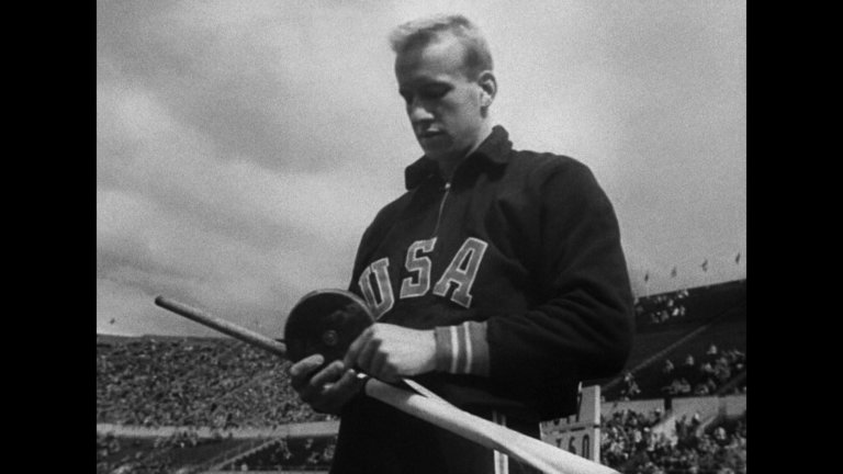 Screen capture from 100 Years of Olympic Films