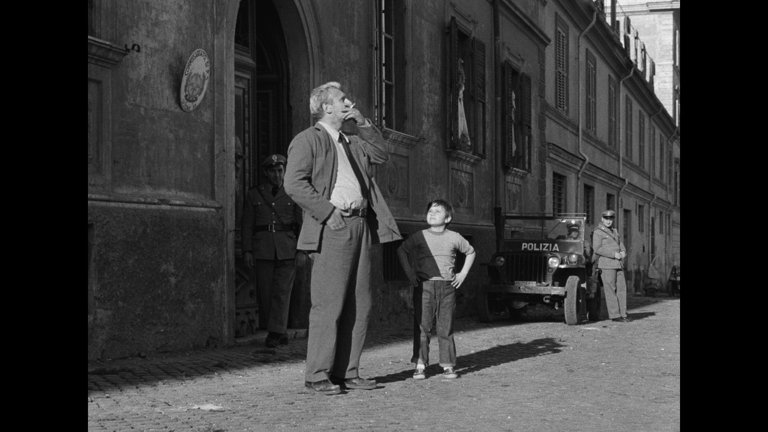 Screen capture from The Railroad Man