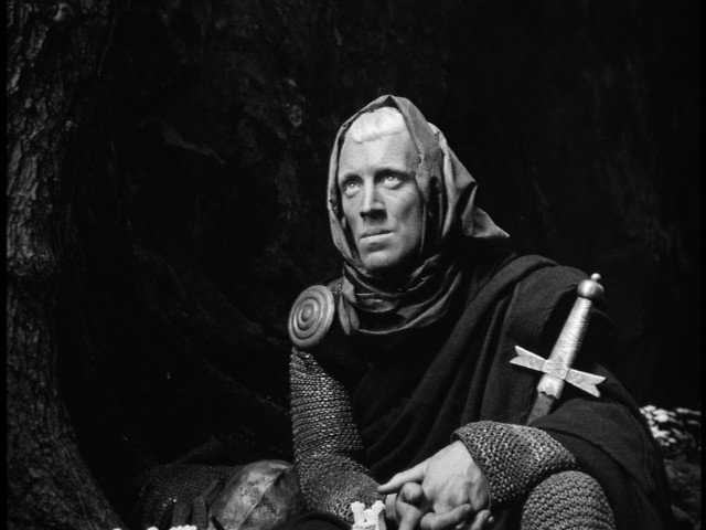 Screen capture from The Seventh Seal