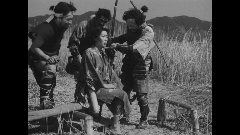Screen capture from Ugetsu
