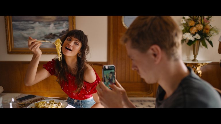 Screen capture from Triangle of Sadness