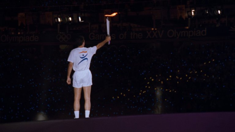 Screen capture from 100 Years of Olympic Films