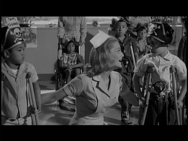 Screen capture from The Naked Kiss