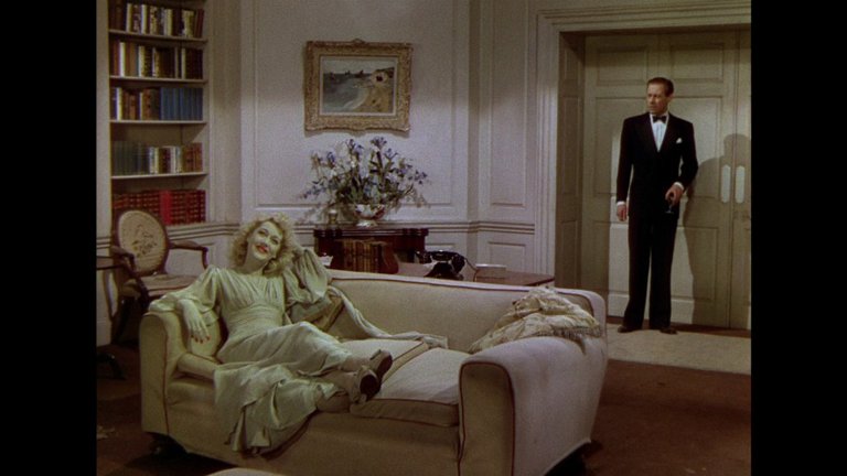 Screen capture from Blithe Spirit