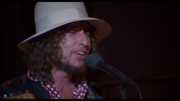 Screen capture from The Last Waltz