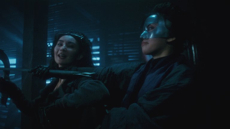 Screen capture from The Heroic Trio / Executioners