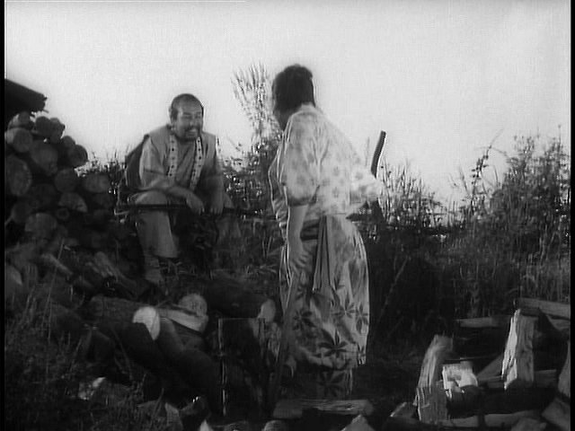 Screen capture from Seven Samurai