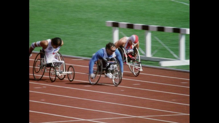 Screen capture from 100 Years of Olympic Films