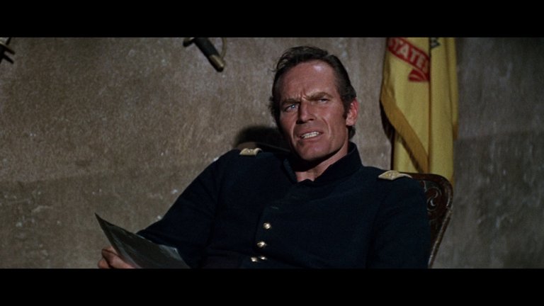 Screen capture from Major Dundee
