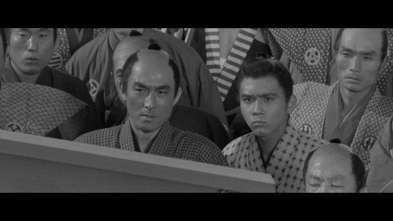 Screen capture from Sanjuro