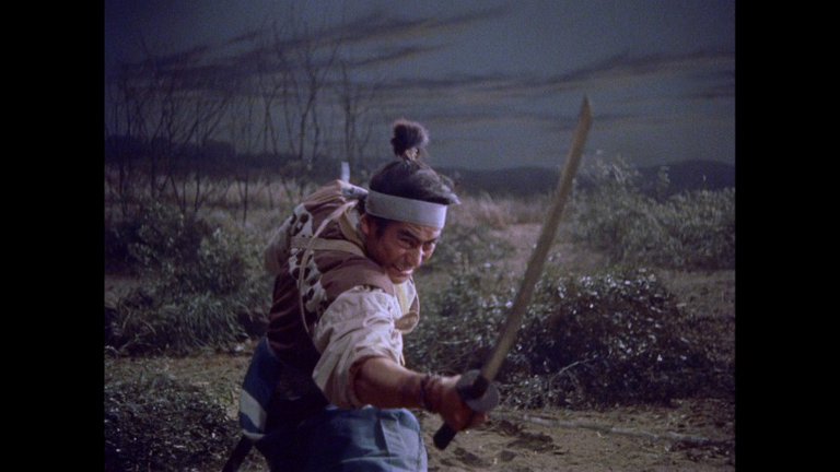 Screen capture from The Samurai Trilogy