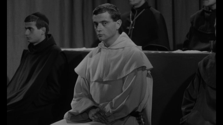 Screen capture from The Trial of Joan of Arc