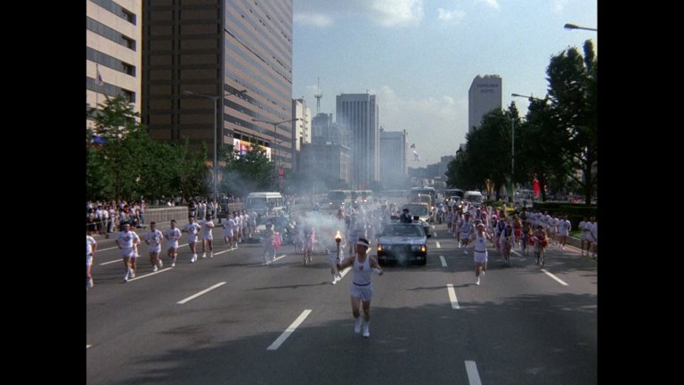 Screen capture from 100 Years of Olympic Films