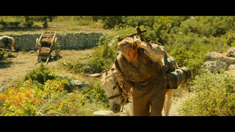 Screen capture from Jean de Florette / Manon of the Spring: Two Films by Claude Berri