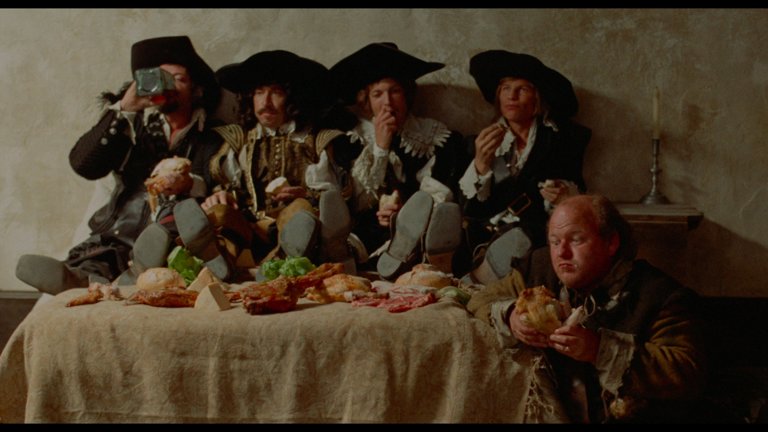 Screen capture from The Three Musketeers / The Four Musketeers: Two Films by Richard Lester