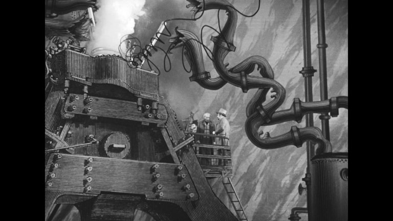 Screen capture from Three Fantastic Journeys by Karel Zeman