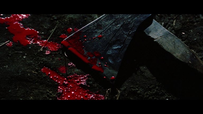 Screen capture from The Complete Lady Snowblood