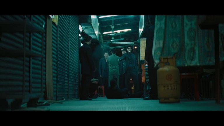 Screen capture from The Infernal Affairs Trilogy