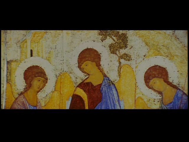 Screen capture from Andrei Rublev