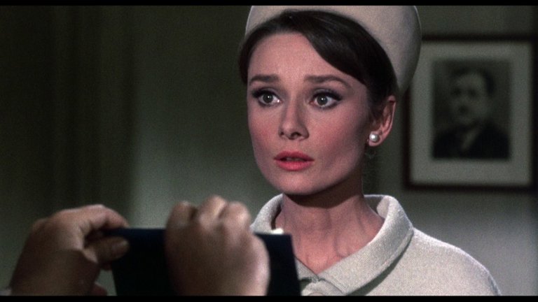 Screen capture from Charade