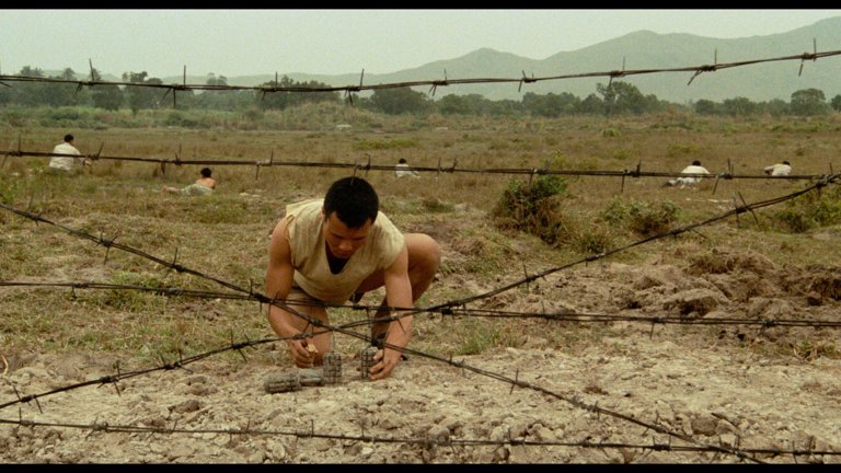 Screen capture from Boat People