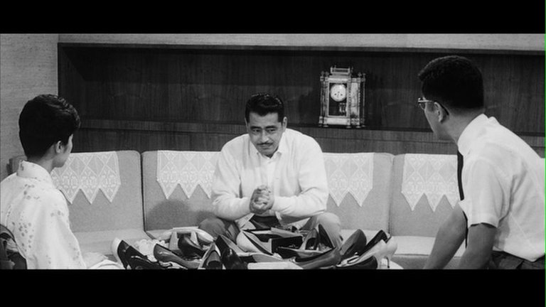 Screen capture from High and Low