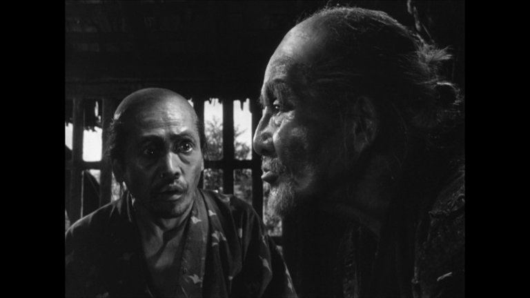 Screen capture from Seven Samurai