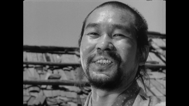 Screen capture from Seven Samurai