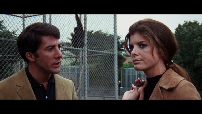 Screen capture from The Graduate