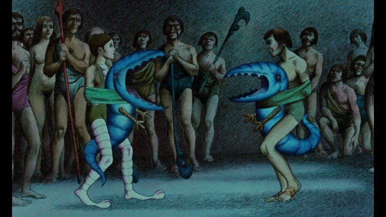 Screen capture from Fantastic Planet