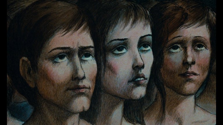 Screen capture from Fantastic Planet