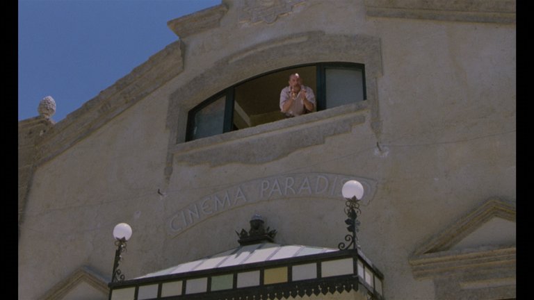Screen capture from Cinema Paradiso