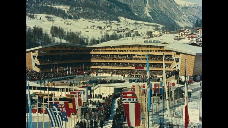Screen capture from 100 Years of Olympic Films