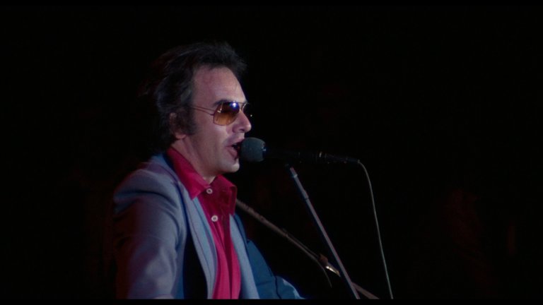 Screen capture from The Last Waltz